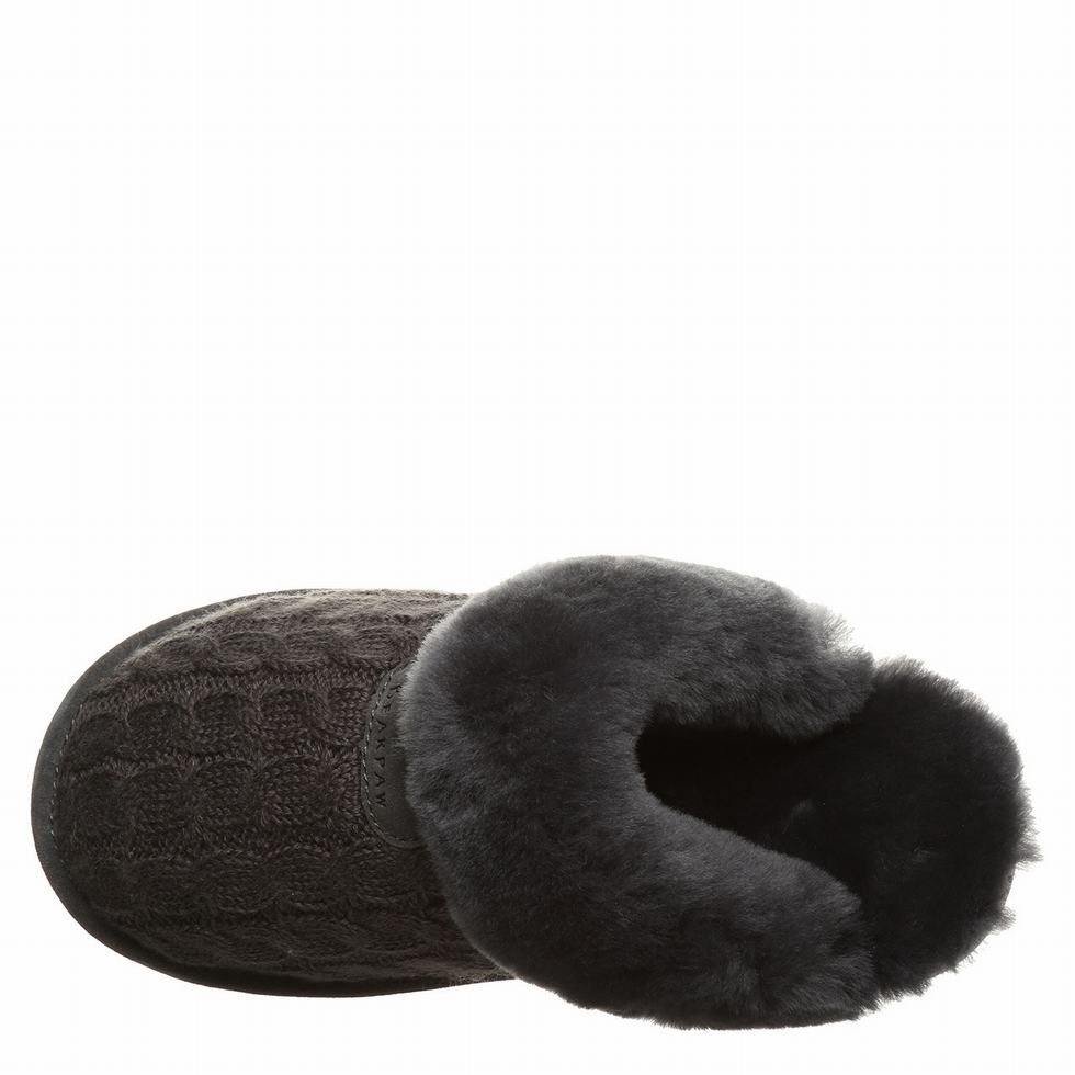 Black Bearpaw Effie Women Slippers | YVY716BC