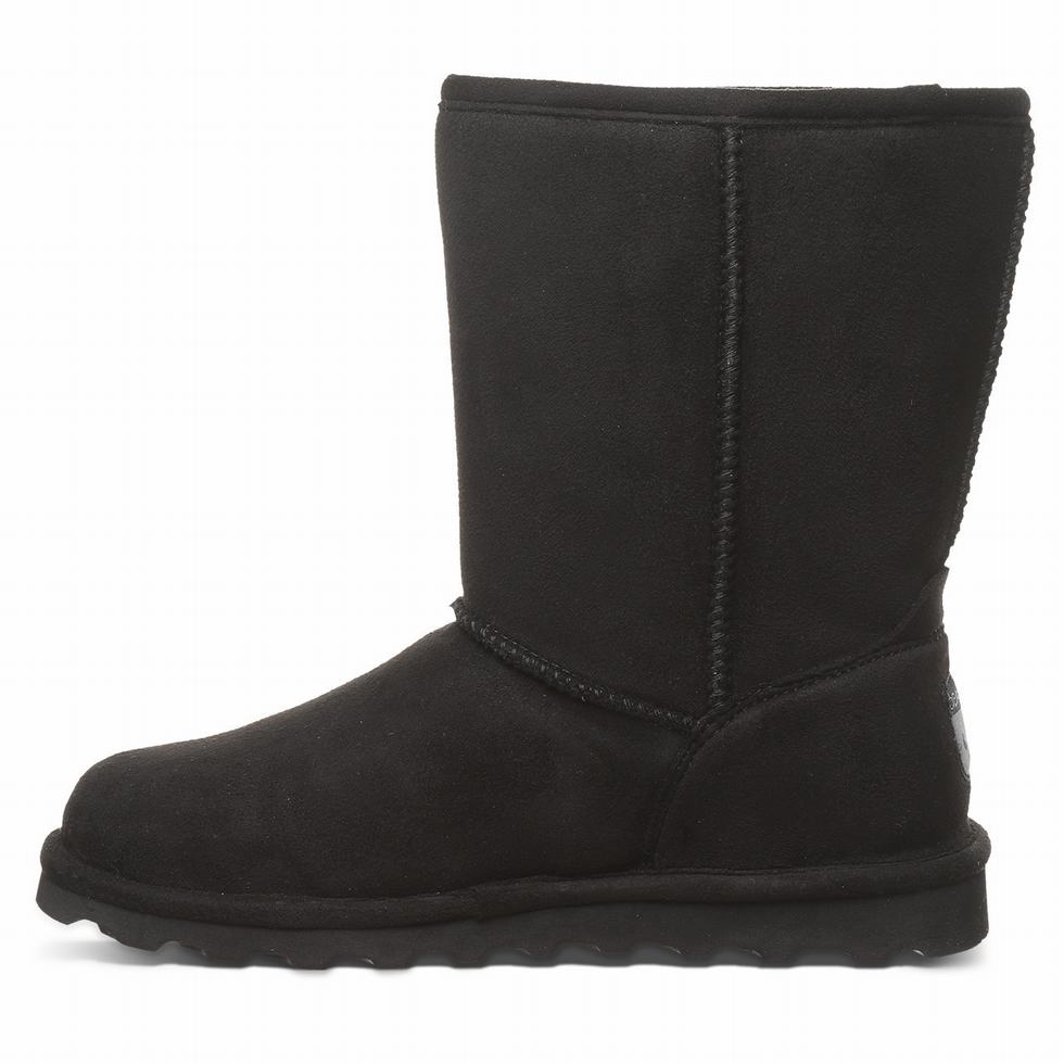 Black Bearpaw Elle Short Vegan Women Boots | XIX266OQ