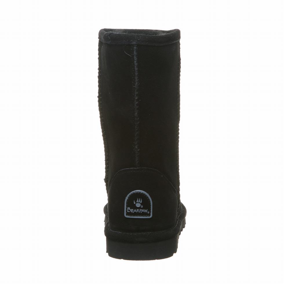 Black Bearpaw Elle Short Wide Women Boots | YCS2081IG