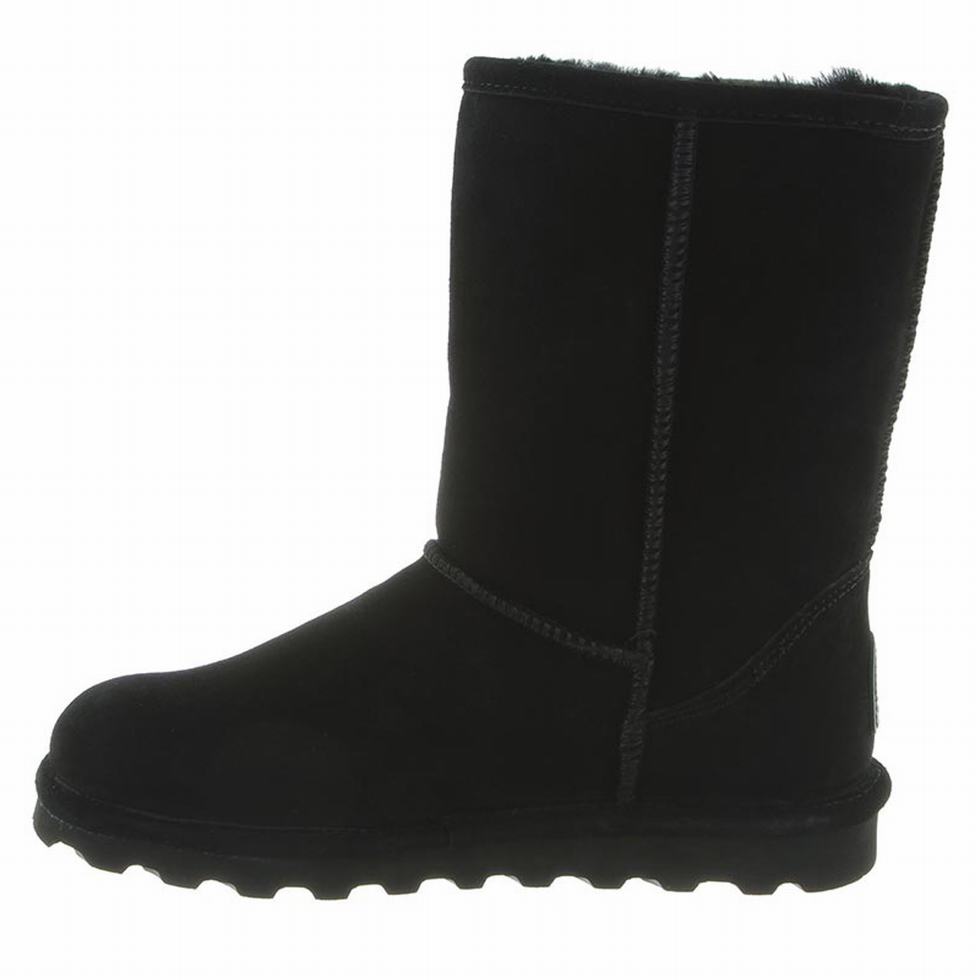 Black Bearpaw Elle Short Women Boots | JJN3984EE