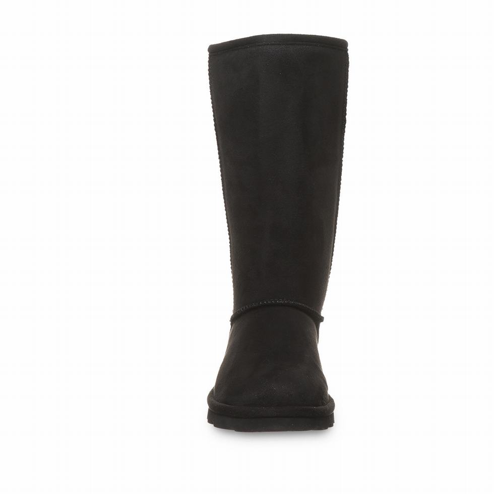 Black Bearpaw Elle Tall Vegan Women Boots | JVS4150TW