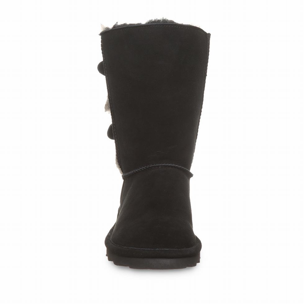 Black Bearpaw Eloise Wide Women Boots | ZZE2065HJ