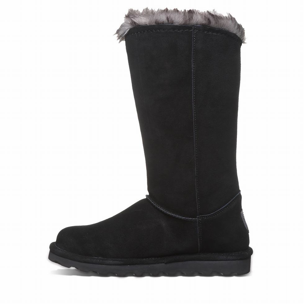 Black Bearpaw Emery Women Boots | BOZ143QI