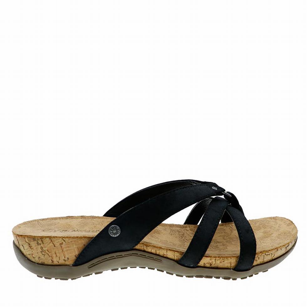 Black Bearpaw Fawn Women Sandals | TVI3349PR