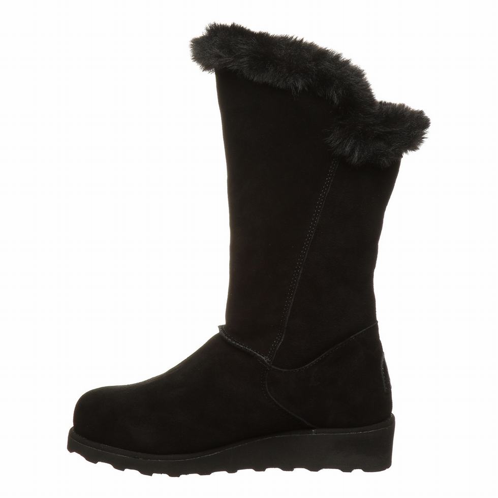 Black Bearpaw Genevieve Women Boots | QSJ7775LQ