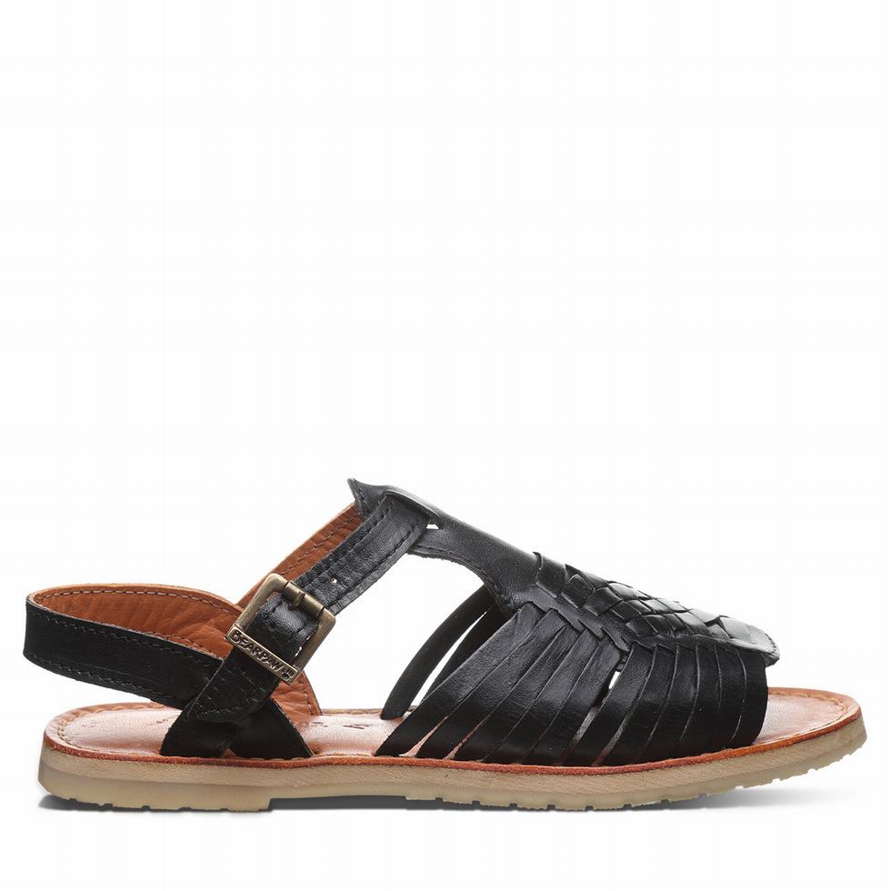 Black Bearpaw Gloria Women Sandals | GLQ9650PX