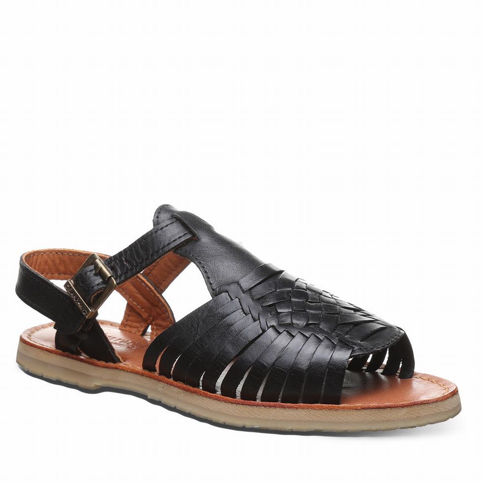 Black Bearpaw Gloria Women Sandals | GLQ9650PX