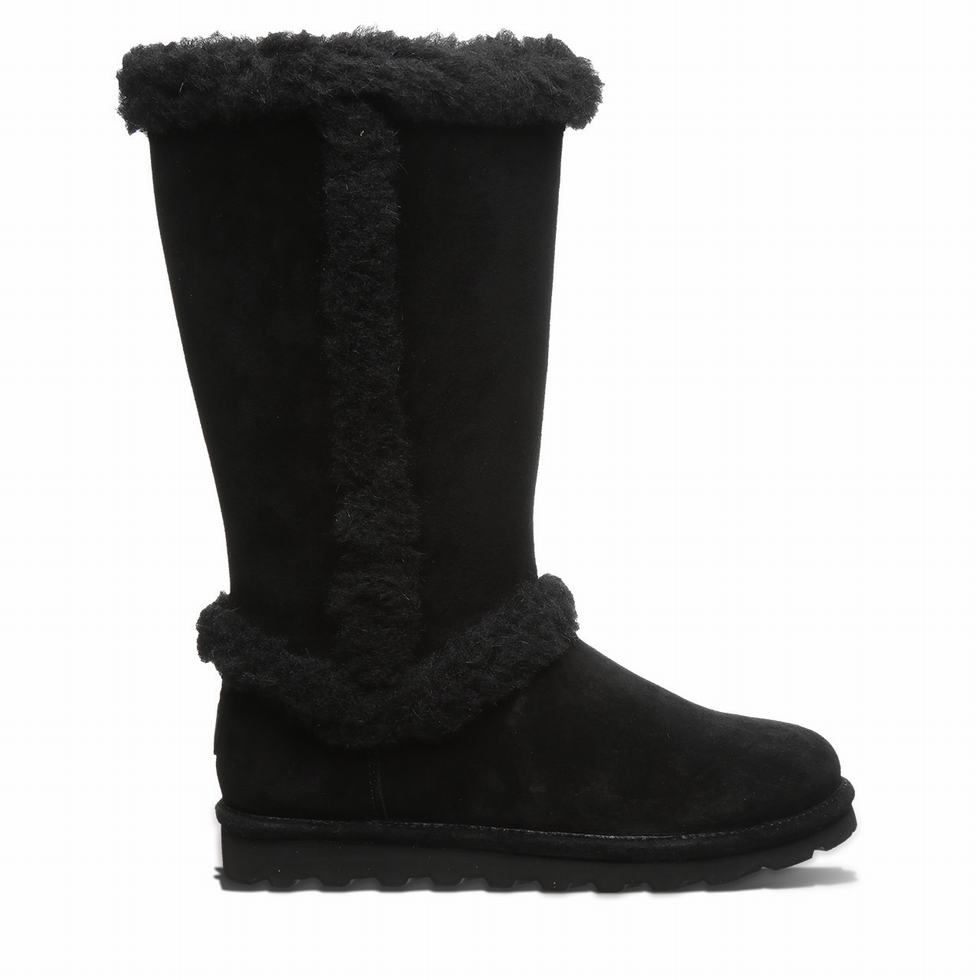 Black Bearpaw Kendall Women Boots | SIV5690PC