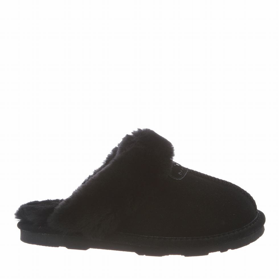 Black Bearpaw Loki Women Slippers | HWD1480CV