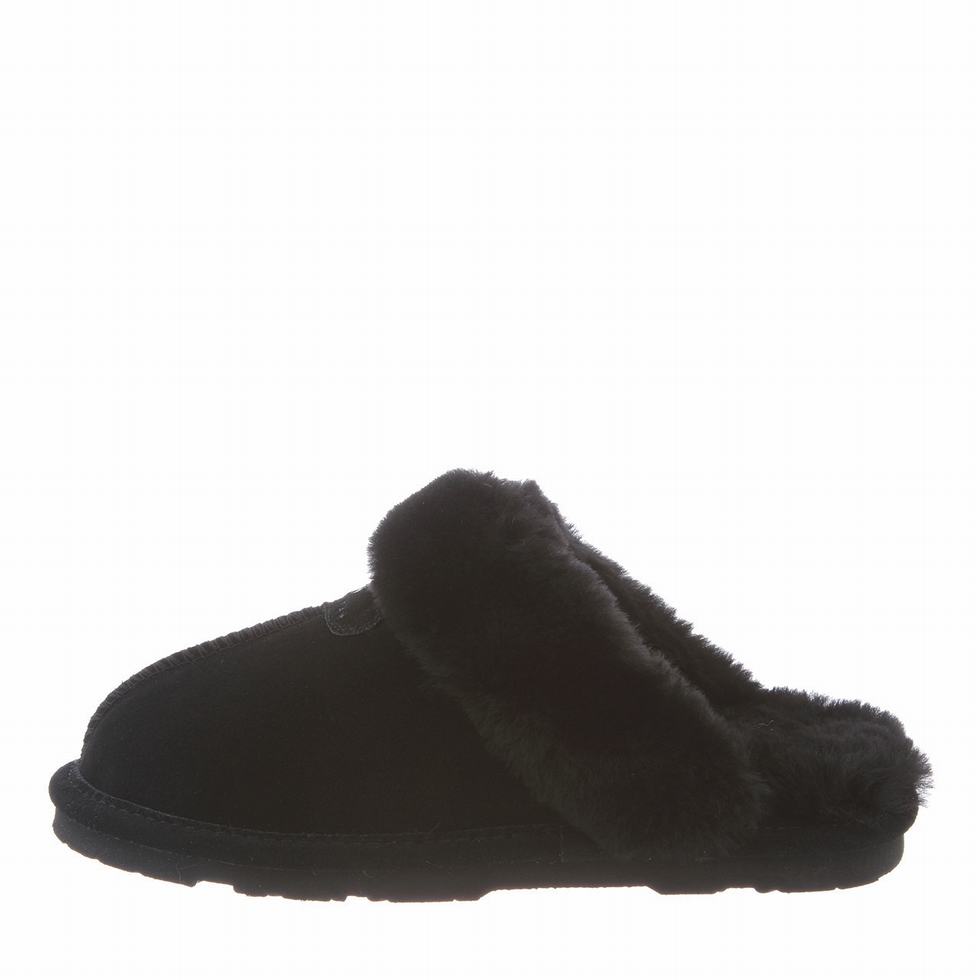 Black Bearpaw Loki Women Slippers | HWD1480CV