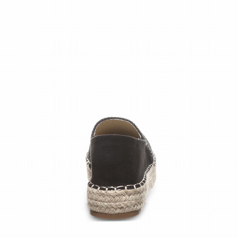 Black Bearpaw Macchiato Women Espadrilles | DBP10085SJ