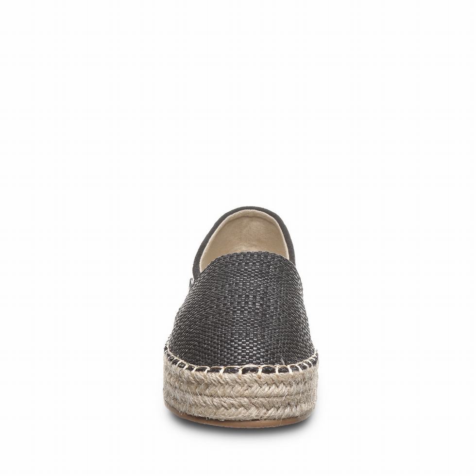 Black Bearpaw Macchiato Women Espadrilles | DBP10085SJ