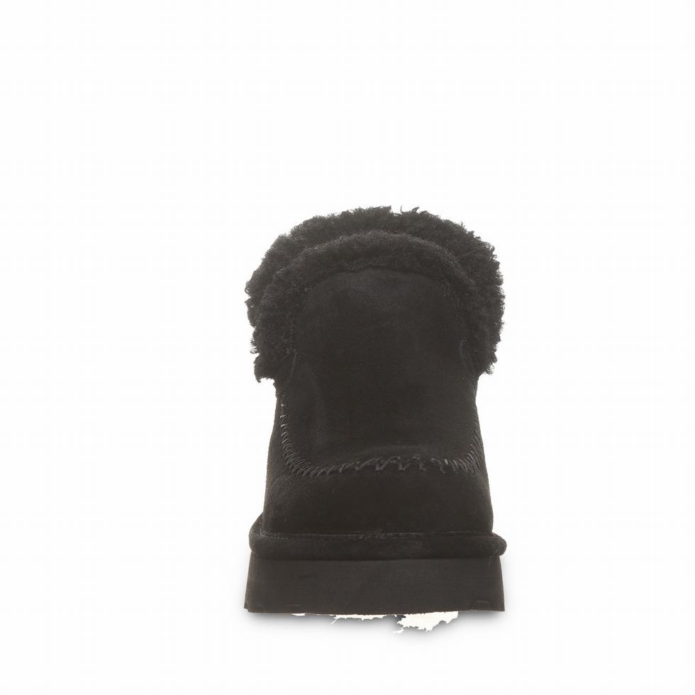 Black Bearpaw Maeve Platform Lo Women Boots | ZTI4953BC