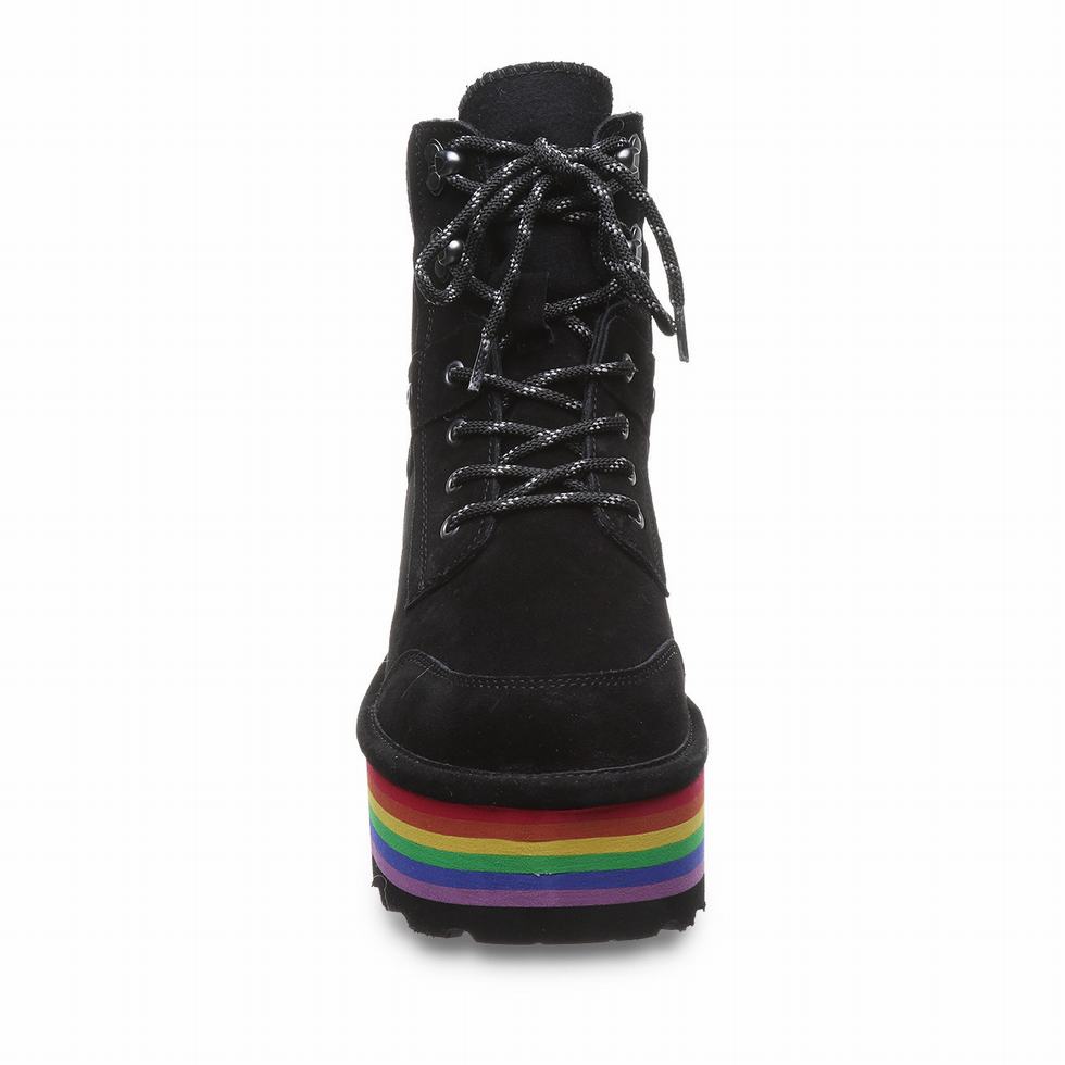 Black Bearpaw Retro Alicia Women Boots | HOO1187KA