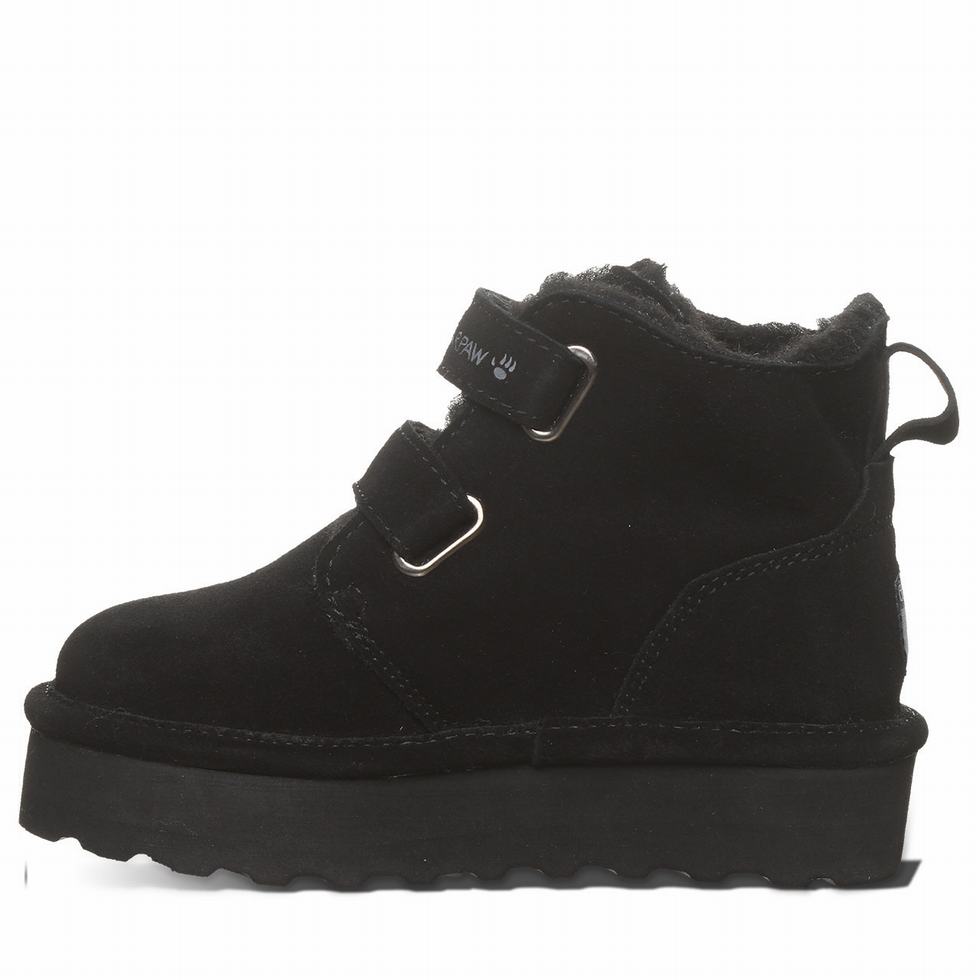 Black Bearpaw Retro Larisa Youth Kids' Boots | KXF5883YQ