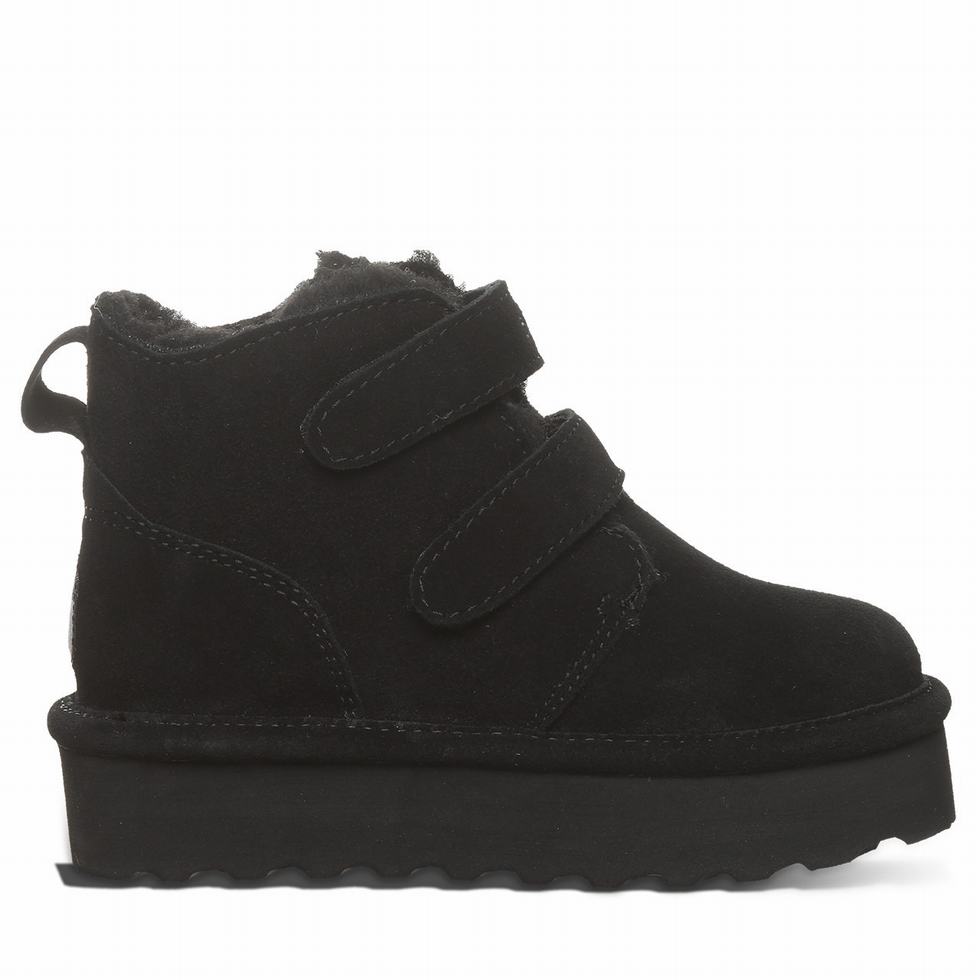 Black Bearpaw Retro Larisa Youth Kids' Boots | KXF5883YQ