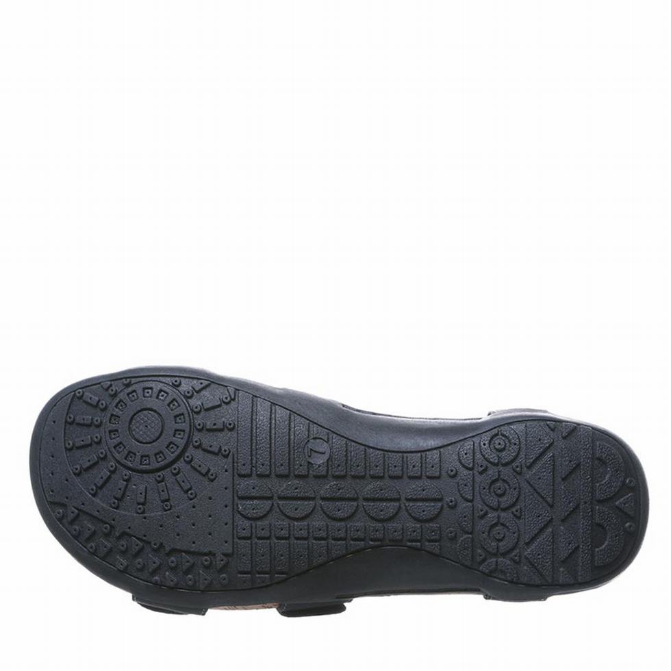 Black Bearpaw Ridley II Women Sandals | TMV2244MU