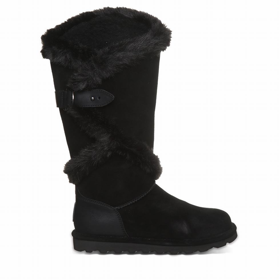 Black Bearpaw Sheilah Women Boots | YEH7279AP