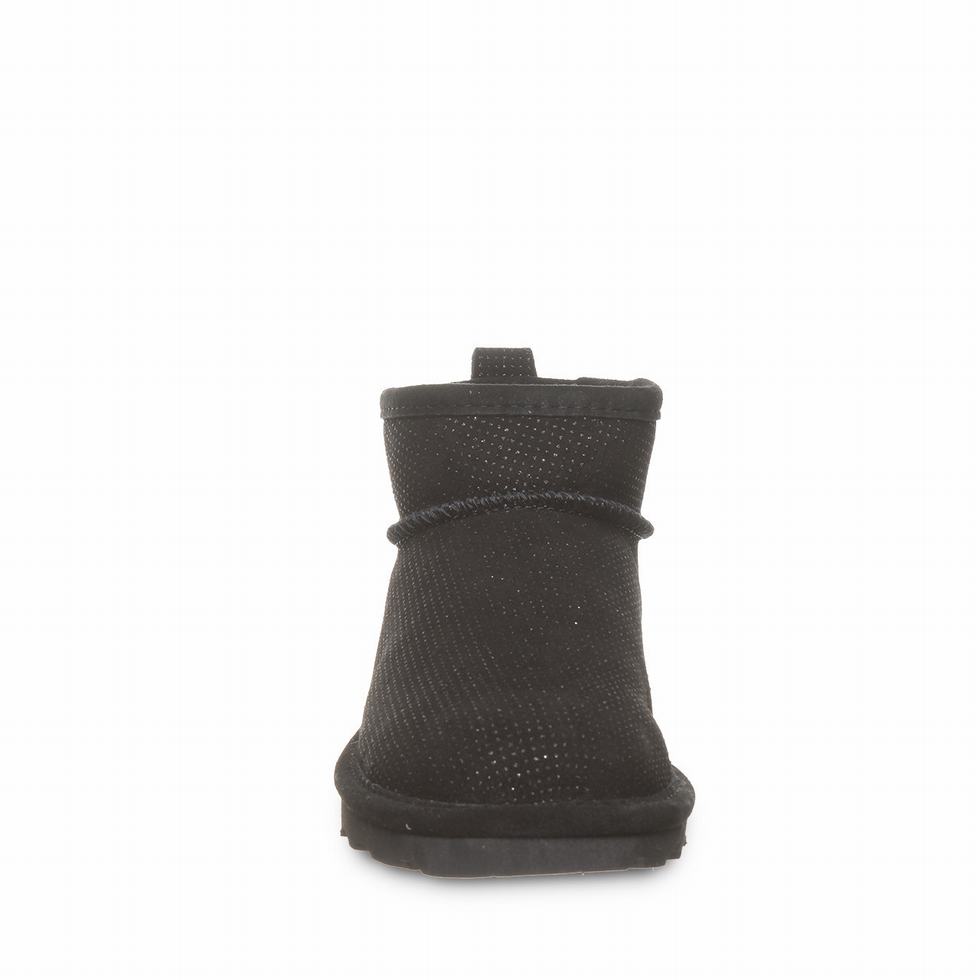 Black Bearpaw Shorty Exotic Women Boots | NBY6282VQ