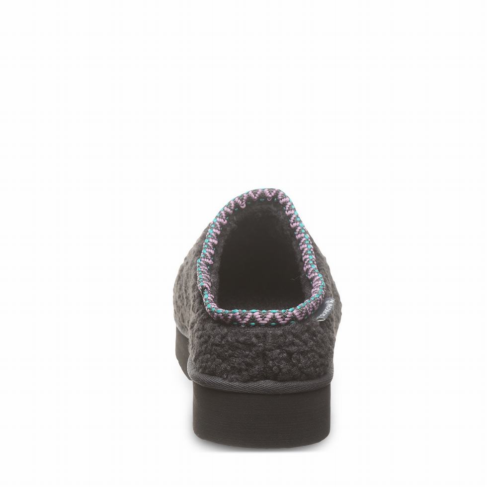 Black Bearpaw Snuggle Martis Women Slippers | AAQ6882KA