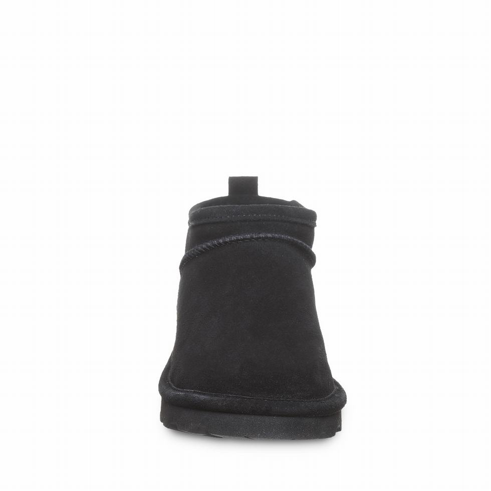 Black Bearpaw Super Shorty Wide Women Boots | EBH6786LC