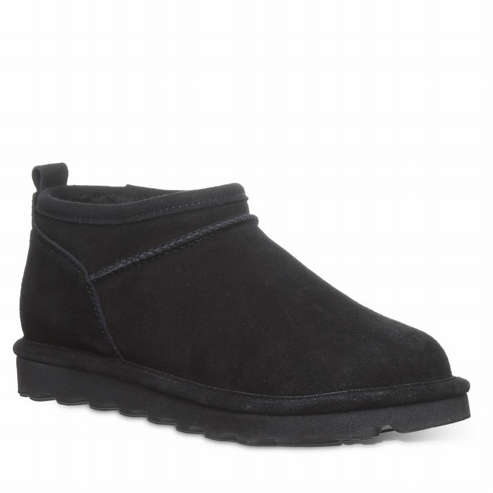 Black Bearpaw Super Shorty Women Snow Boots | BQT2417UN