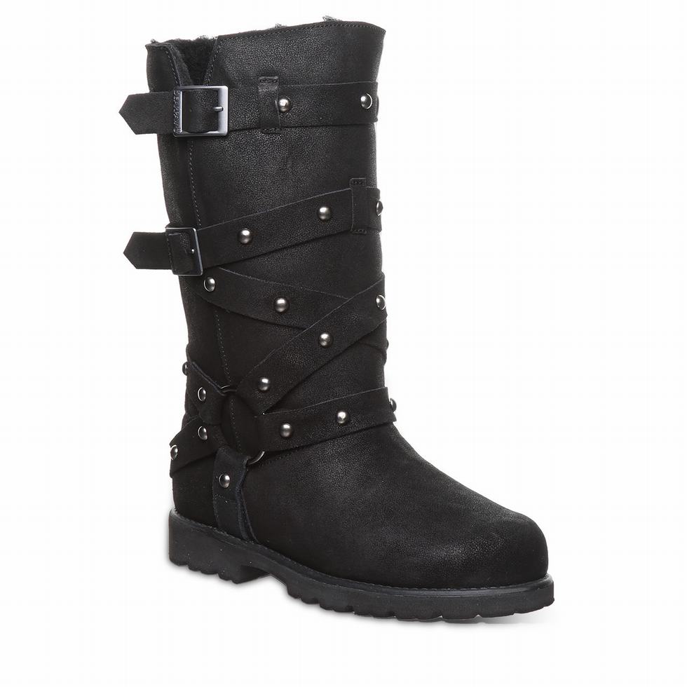 Black Bearpaw Theo Women Boots | OSD725IU