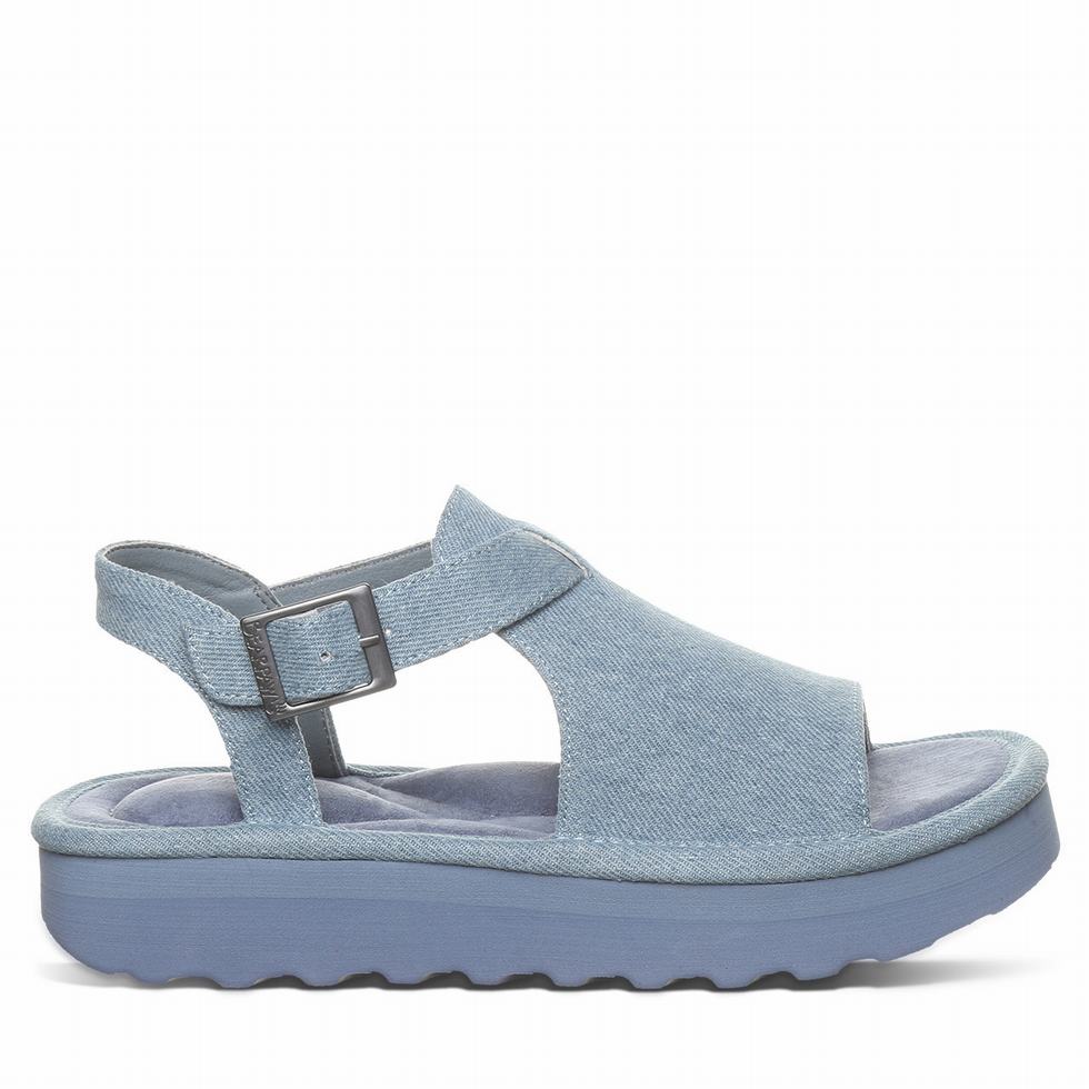 Blue Bearpaw Ascend Women Sandals | KDX1348DS