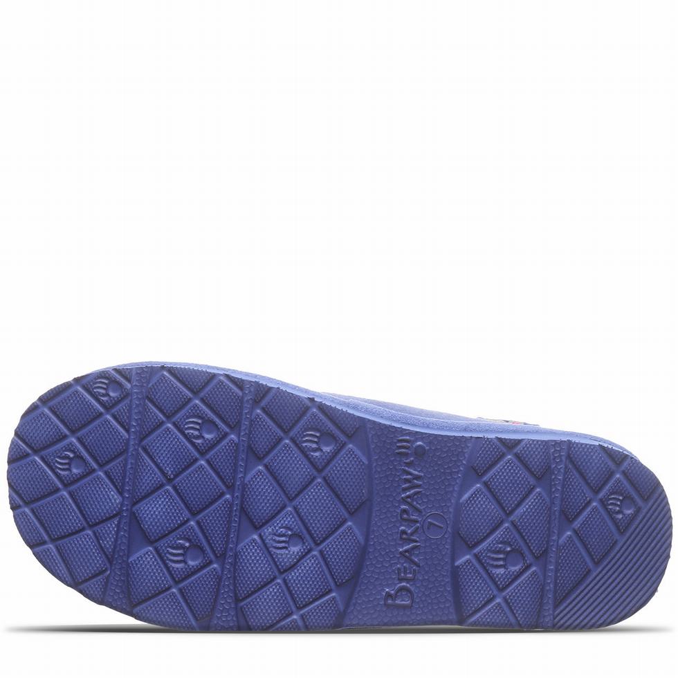 Blue Bearpaw Martis Women Slippers | OWK6531NE