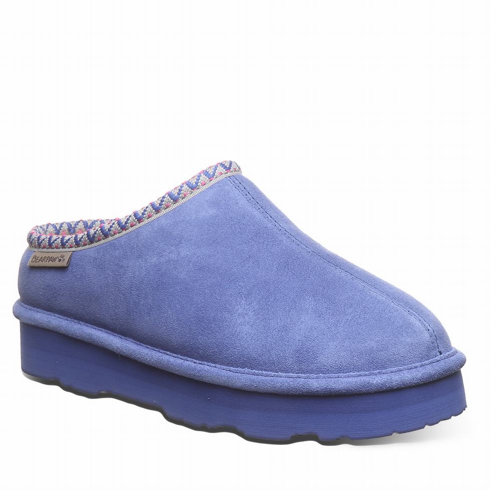 Blue Bearpaw Martis Women Slippers | OWK6531NE