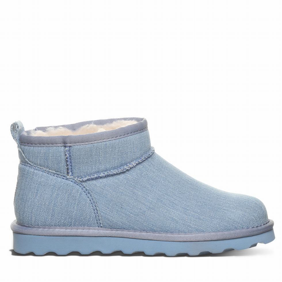 Blue Bearpaw Shorty Vegan Women Boots | HYU5911TL