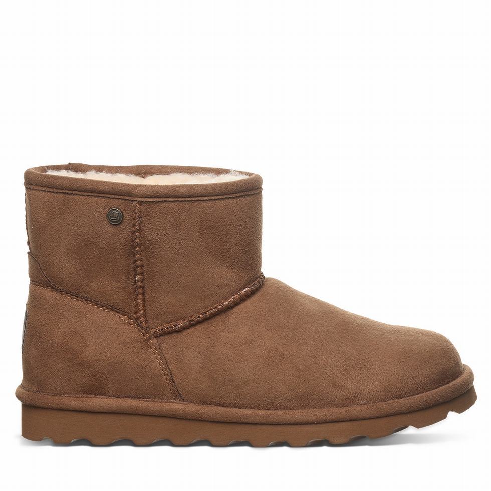 Brown Bearpaw Alyssa Vegan Women Boots | XIP2842IQ