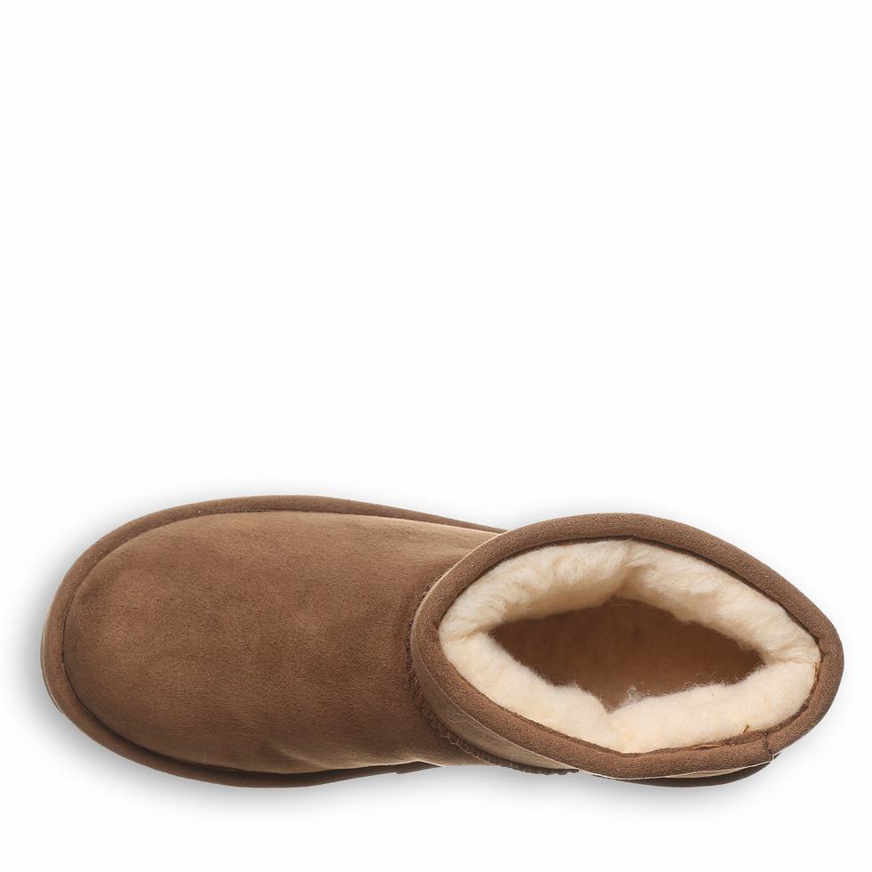 Brown Bearpaw Alyssa Vegan Women Boots | XIP2842IQ