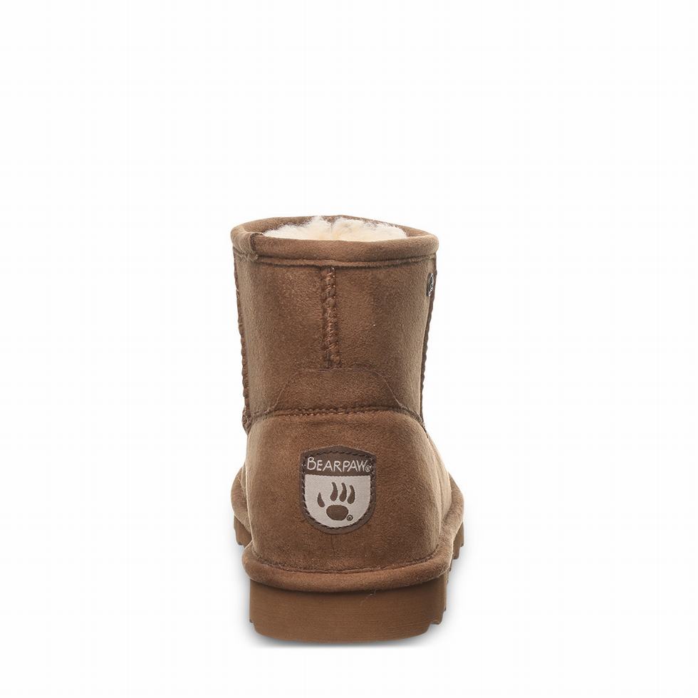 Brown Bearpaw Alyssa Vegan Women Boots | XIP2842IQ