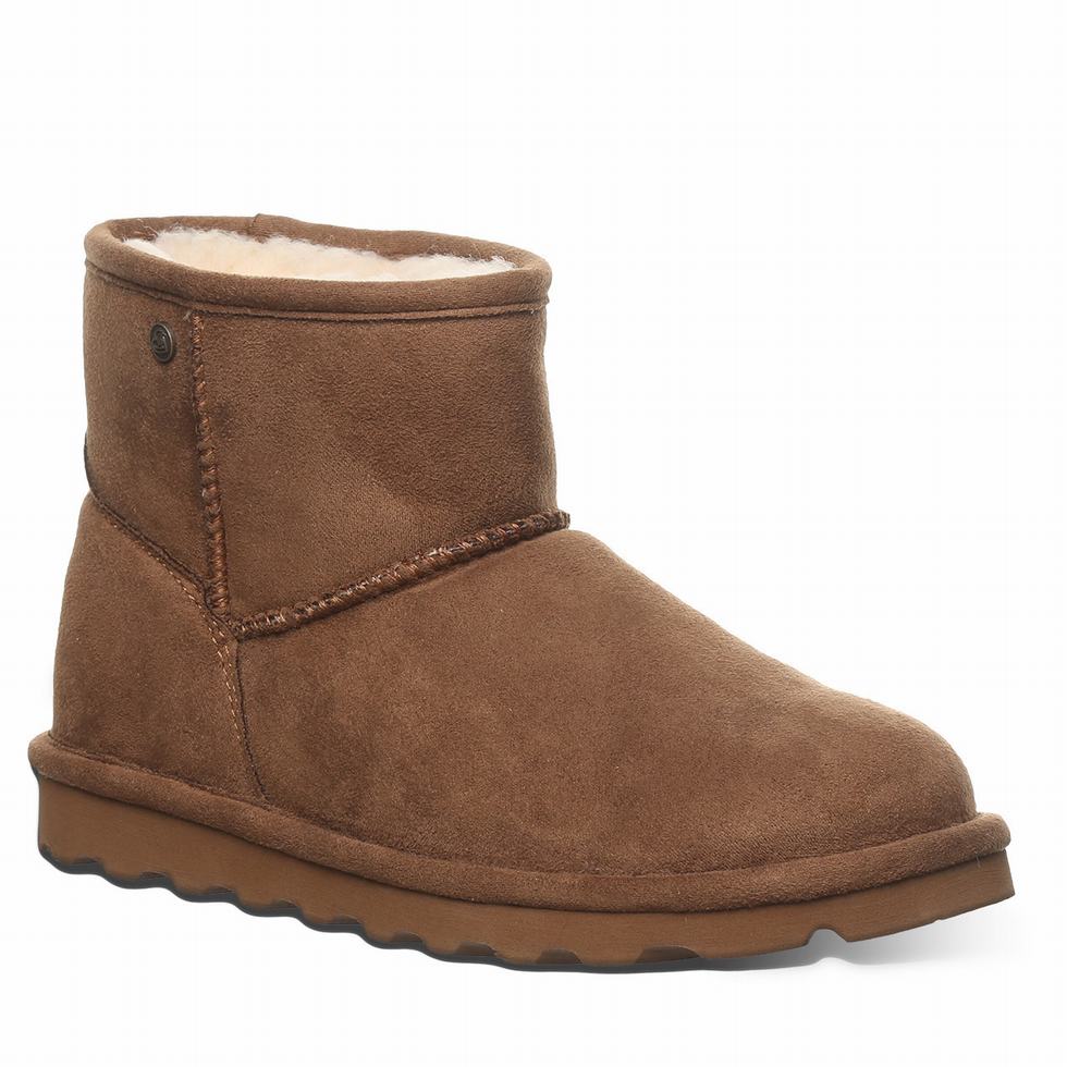 Brown Bearpaw Alyssa Vegan Women Boots | XIP2842IQ