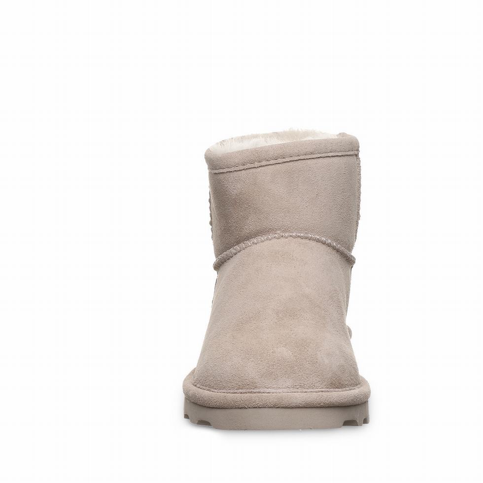 Brown Bearpaw Alyssa Wide Women Boots | KGN6652NU