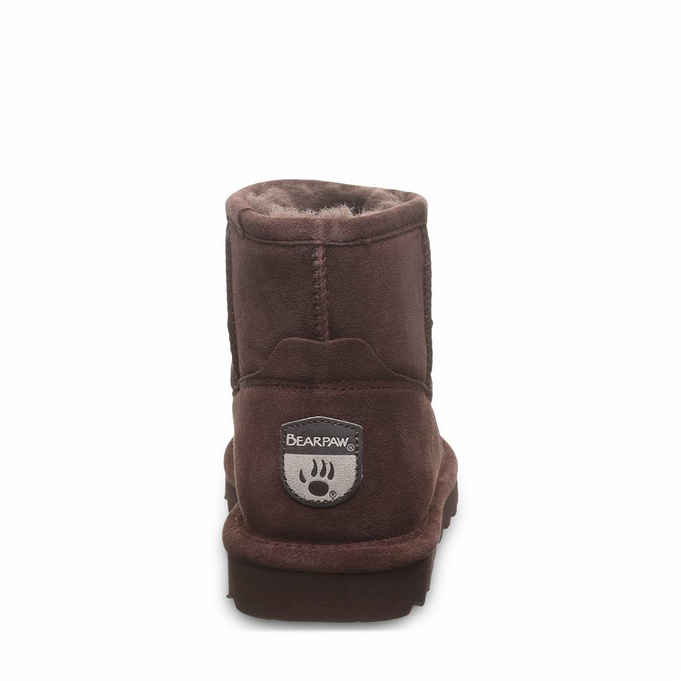 Brown Bearpaw Alyssa Women Booties | MWO9349OT