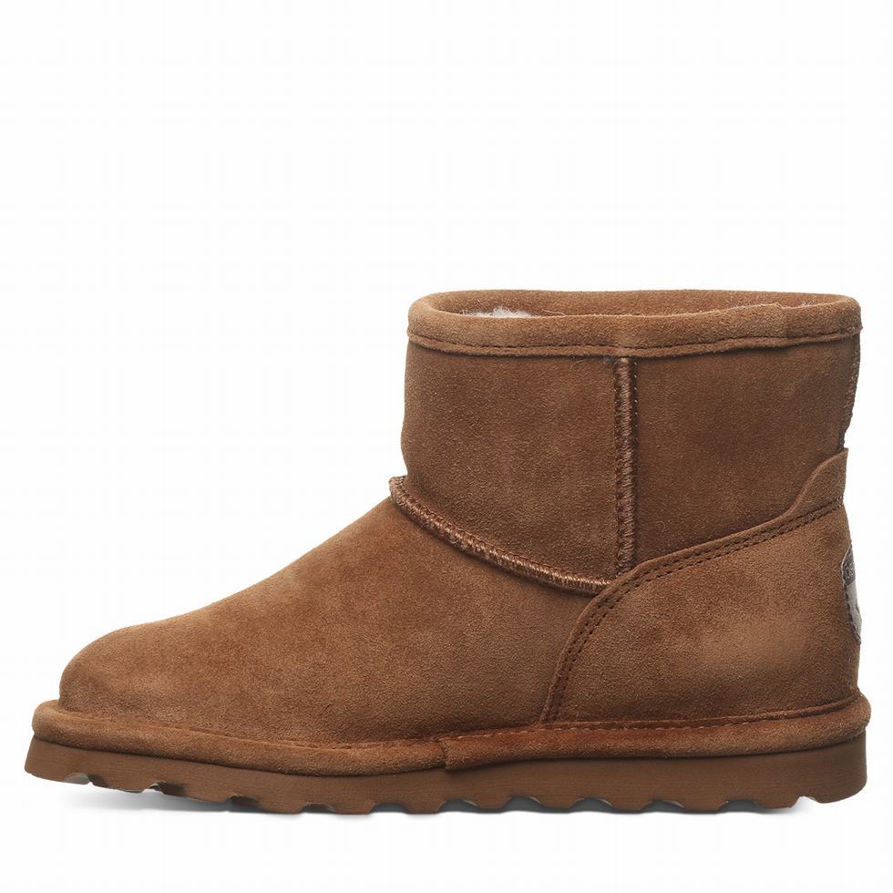 Brown Bearpaw Alyssa Youth Kids' Boots | ORT345OM