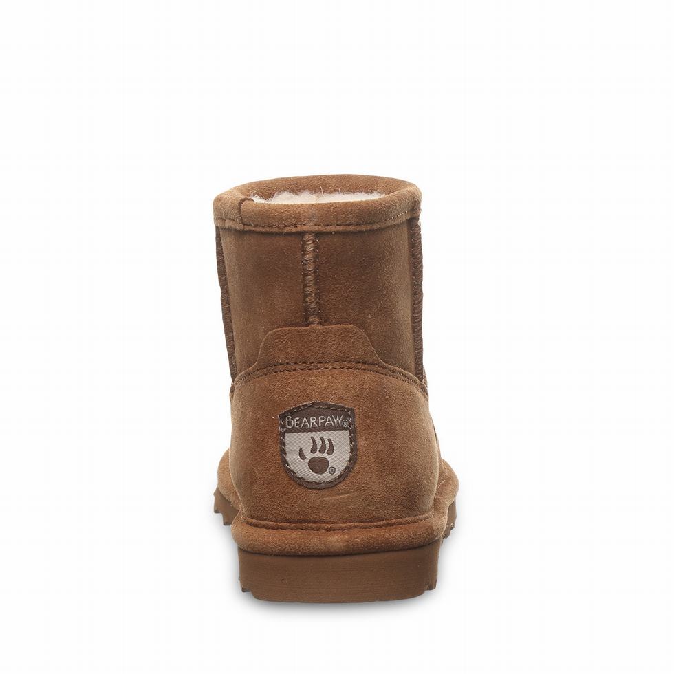 Brown Bearpaw Alyssa Youth Kids' Boots | ORT345OM