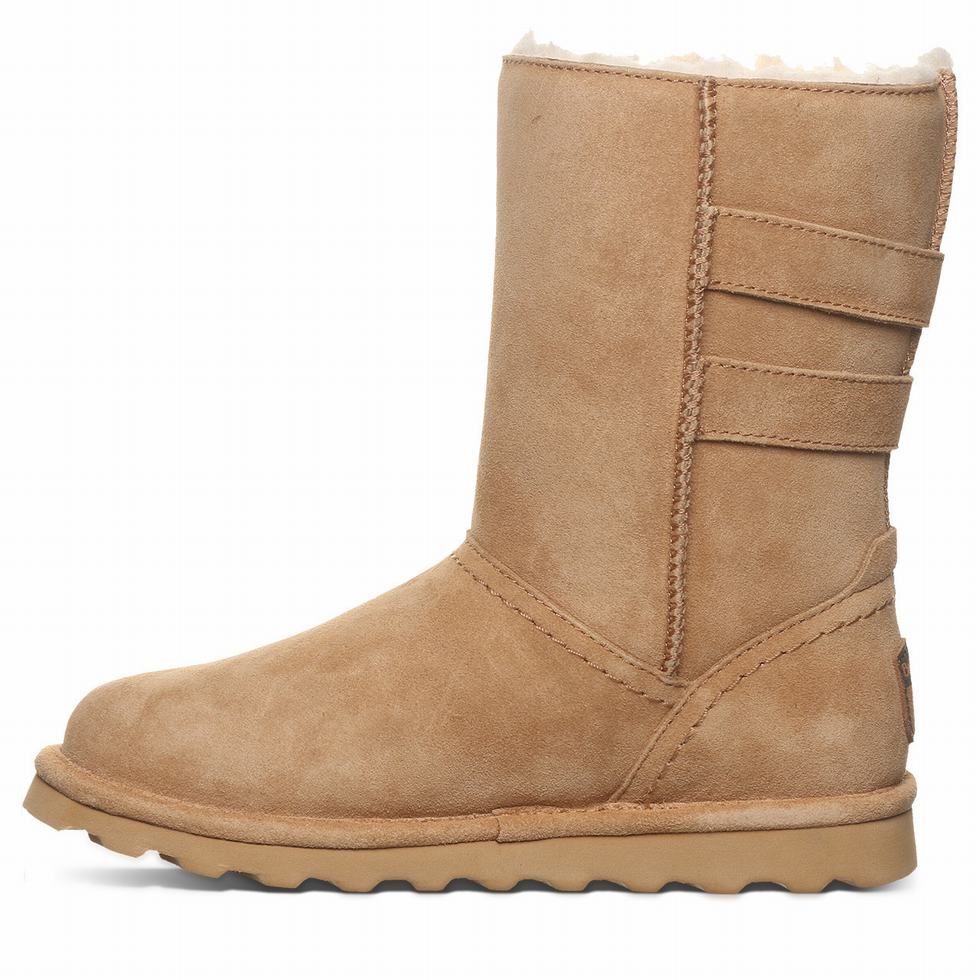 Brown Bearpaw Aurelia Women Boots | LMV7230QU