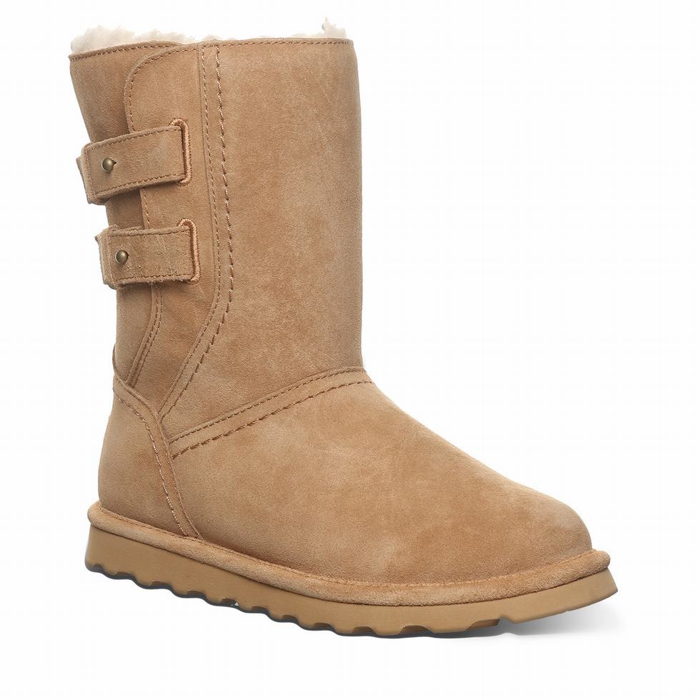 Brown Bearpaw Aurelia Women Boots | LMV7230QU