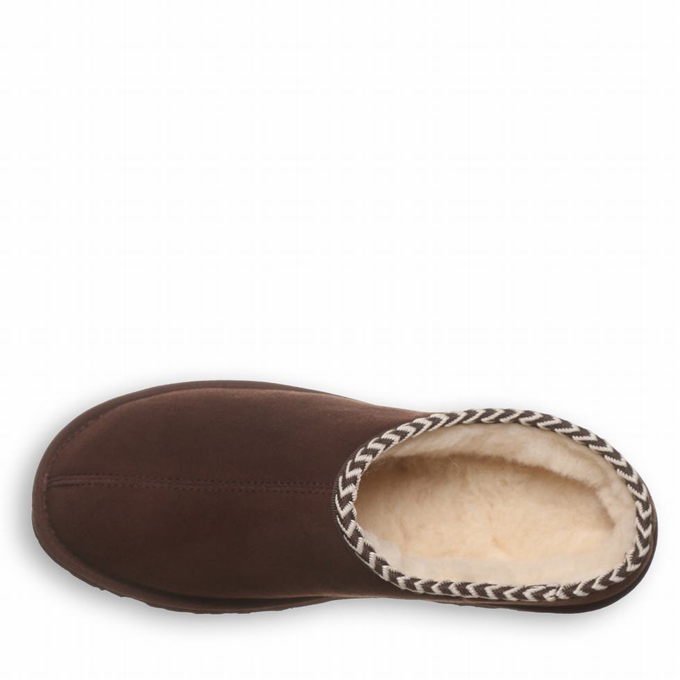 Brown Bearpaw Beau Men Slippers | EAC5921LE