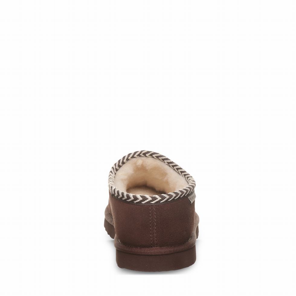 Brown Bearpaw Beau Men Slippers | EAC5921LE