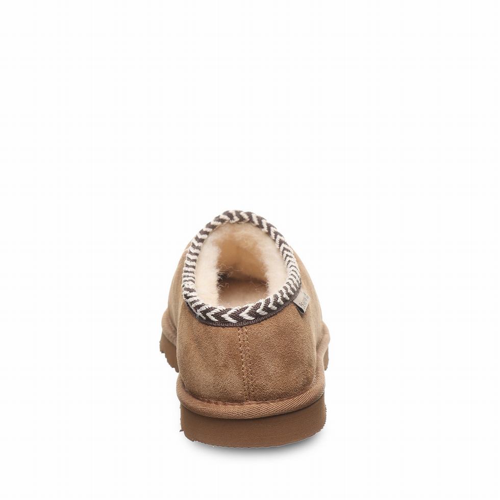 Brown Bearpaw Beau Men Slippers | JSD262NA