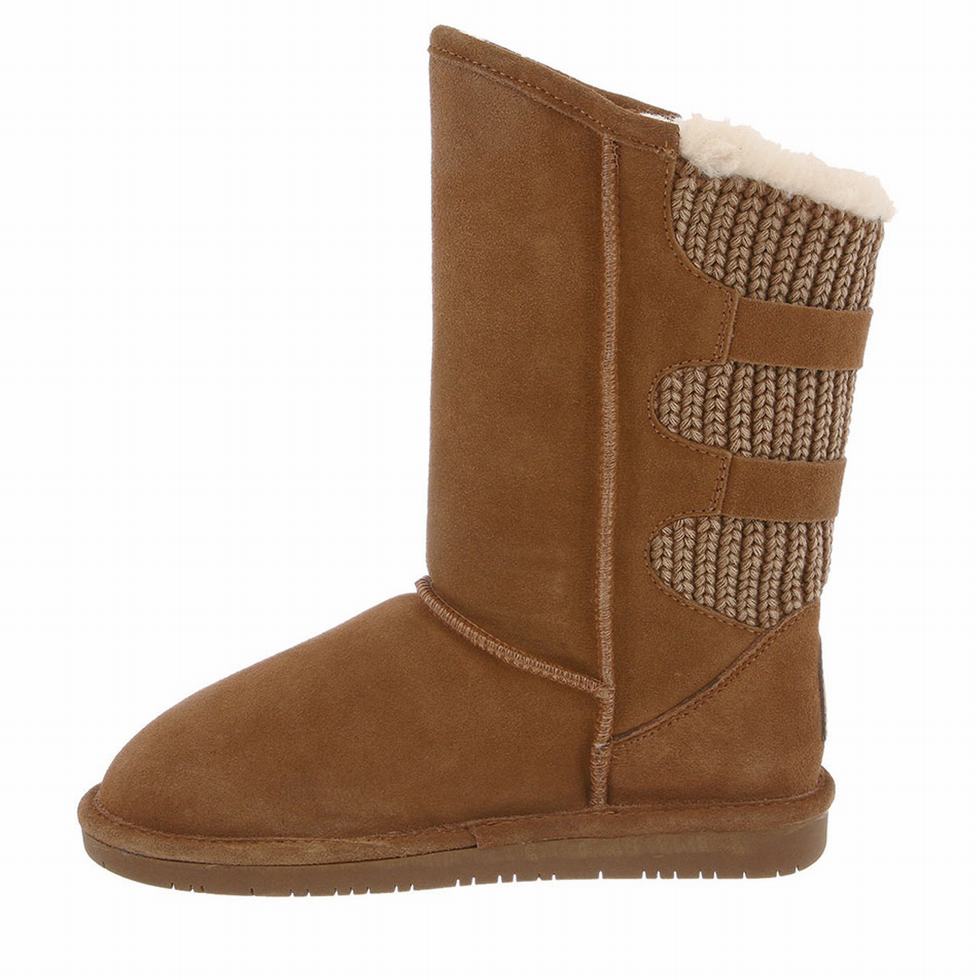 Brown Bearpaw Boshie Women Tall Boots | RXC6771FL