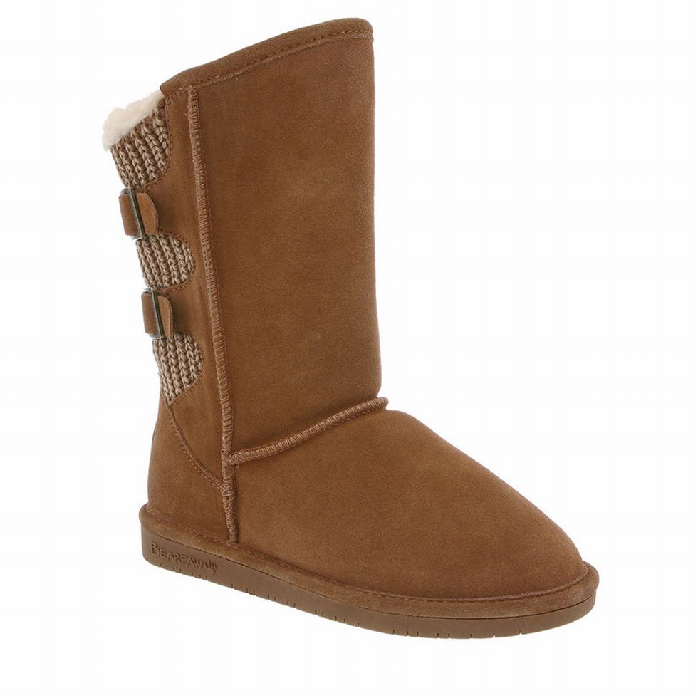 Brown Bearpaw Boshie Women Tall Boots | RXC6771FL