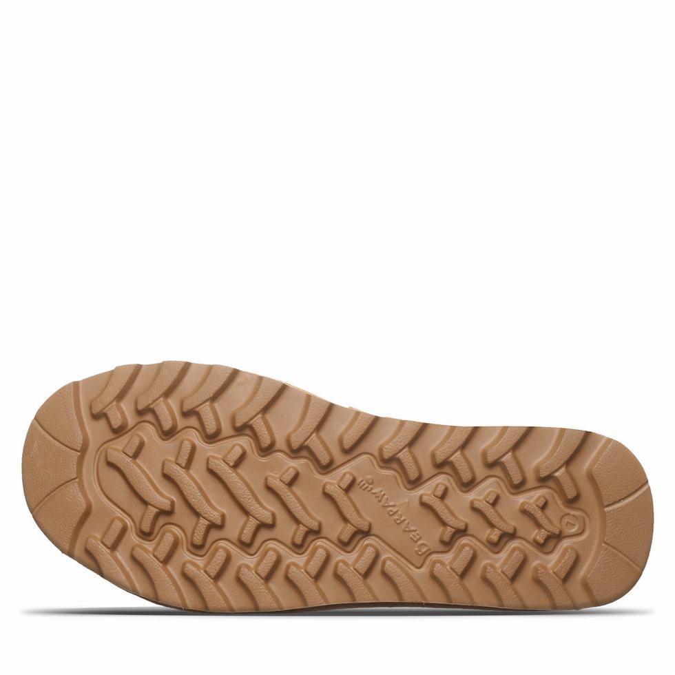 Brown Bearpaw Crest Women Sandals | SQU5782IG