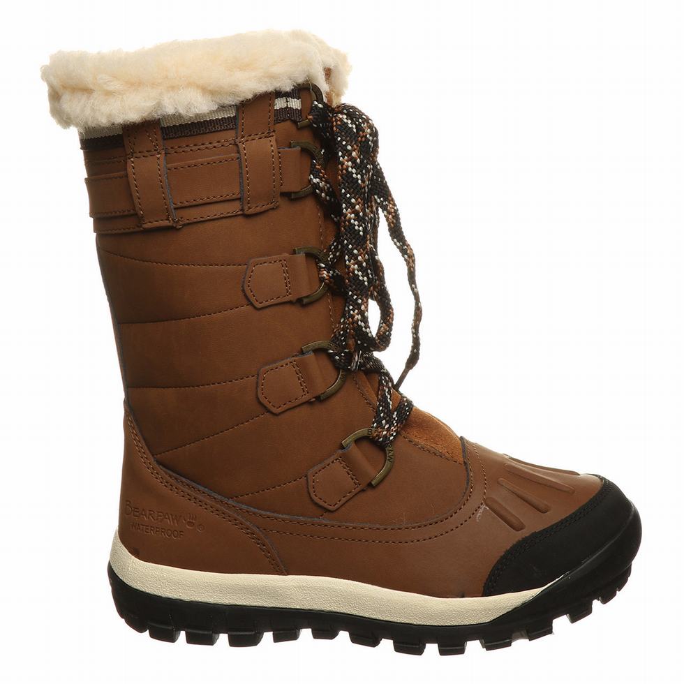 Brown Bearpaw Desdemona Women Hiking Boots | KMH3028YO