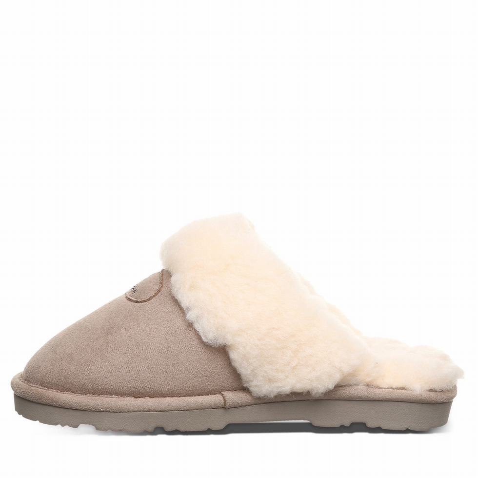 Brown Bearpaw Effie Vegan Women Slippers | QVL3578XG