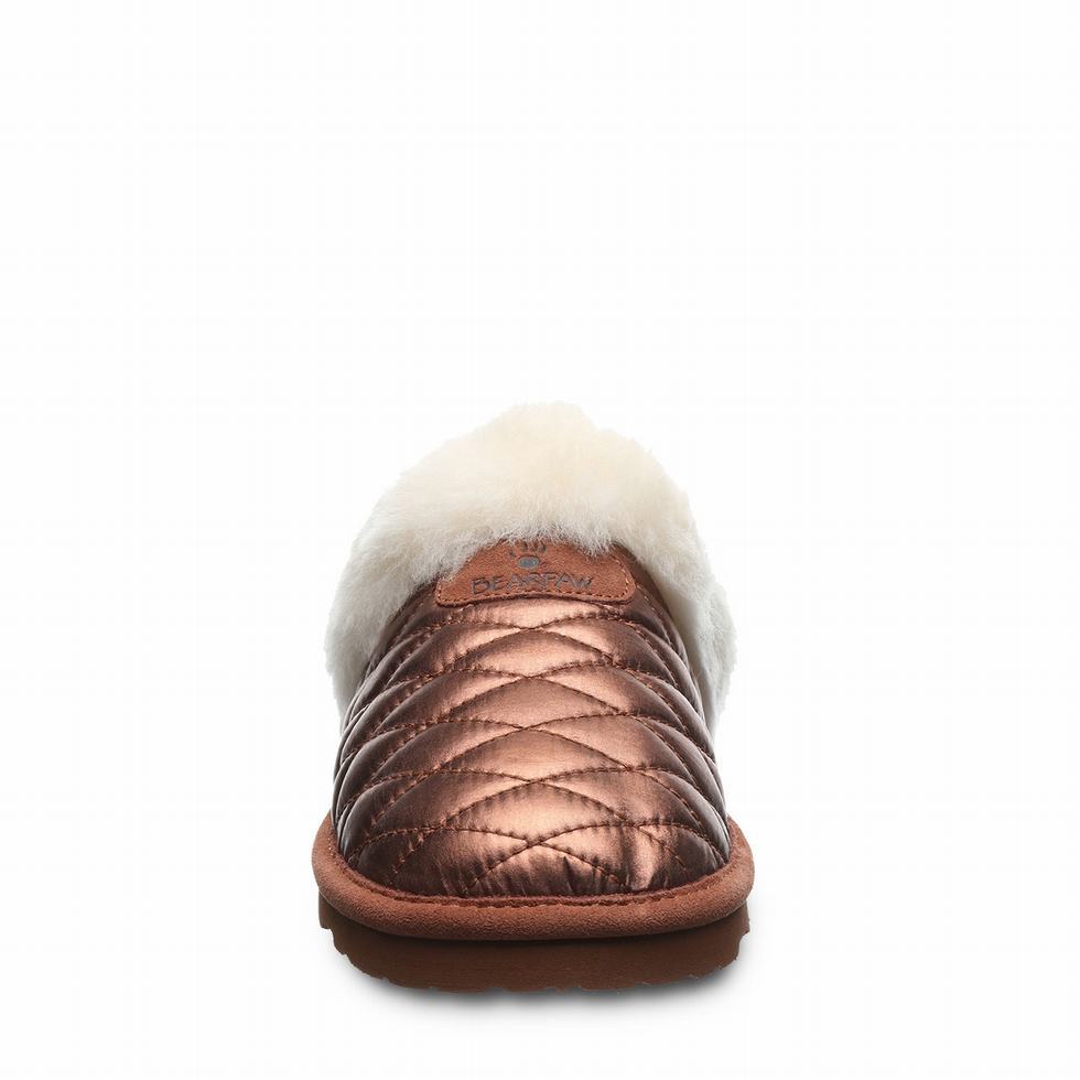 Brown Bearpaw Effie Women Slippers | KEG6985LO